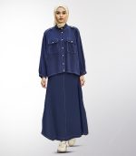 Kayı Düğmeli Etekli Takım