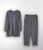 İthal Oysho Yan Düğme Takım