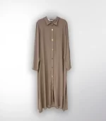 Çıtçıtlı Uzun Gömlek - Görsel 2