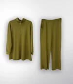 Kristal dik yaka takım - Görsel 4