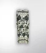 Viskon Düz Desenli Elbise - Görsel 4