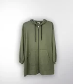 Kanguru Cepli Taşlı Hırka - Görsel 5