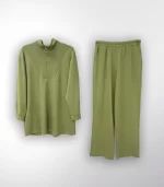 Kristal dik yaka takım - Görsel 5