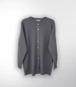 Merserize Düğmeli Hırka - Görsel 3