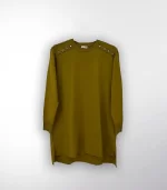 Merserize Omuz İncili Tunik - Görsel 3