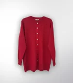 Merserize Düğmeli Hırka