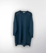 Merserize Omuz İncili Tunik